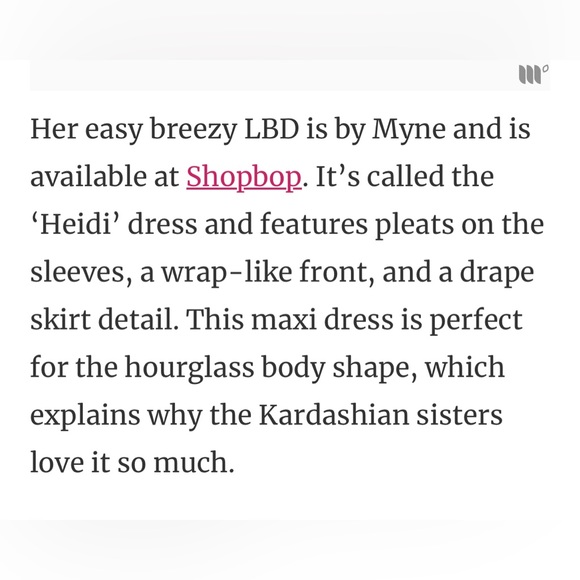 MYNE Heidi dress - Picture 2 of 6